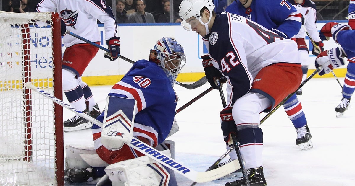 Blue Jackets Edge Rangers In Shootout To Earn Playoff Spot - CBS New York