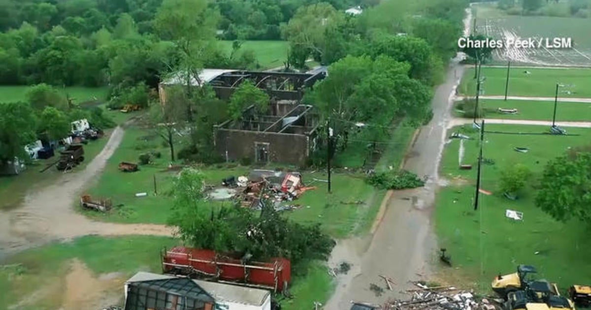 Severe Weather Hits Texas - CBS News