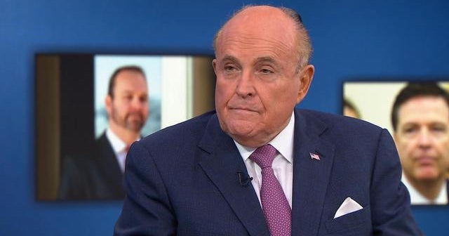 Giuliani says he's "not worried about the report at all"