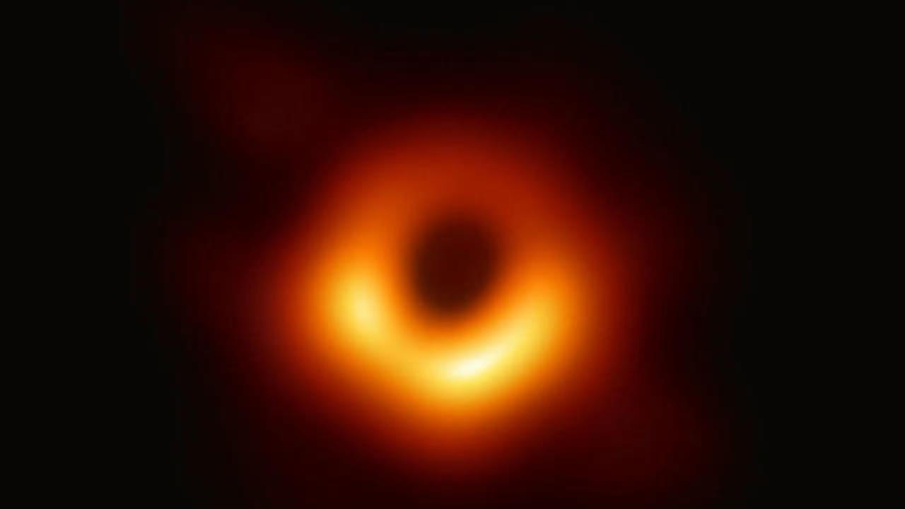 This is the first image of the black hole at the heart of the