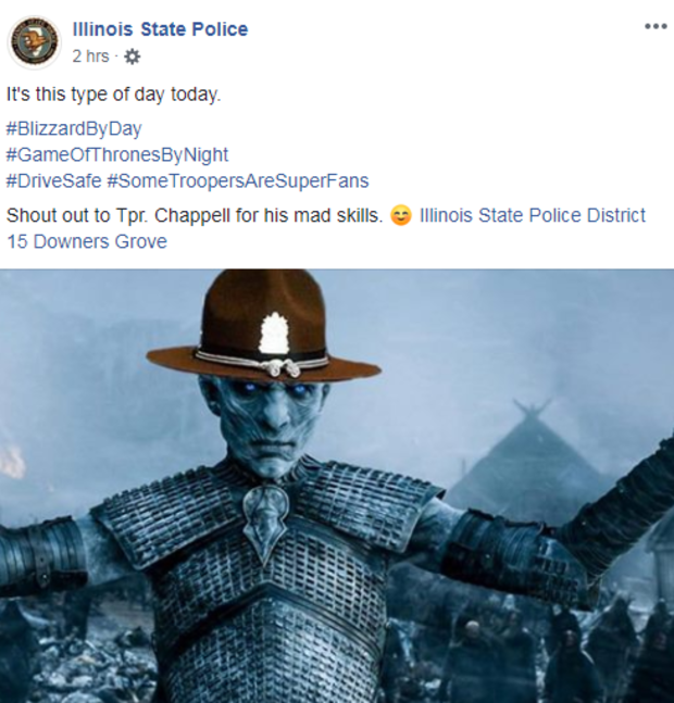 Illinois State Police "Game of Thrones" 