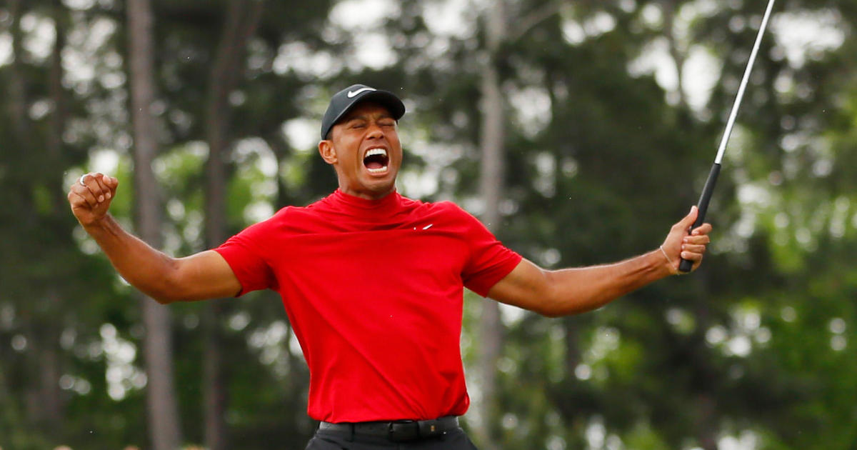 Tiger Woods 2019 comeback: Nike shares after Woods' Masters win - CBS News