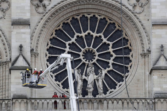 FRANCE-FIRE-NOTRE DAME 