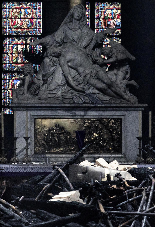 Paris Assesses Damage Following Notre Dame Blaze 