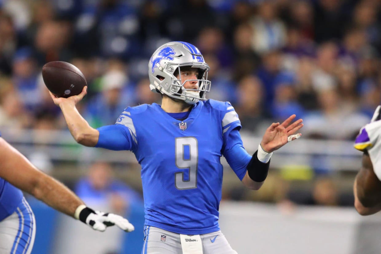 Lions QB Stafford Sits Out Voluntary Workout As Wife Prepares For ...