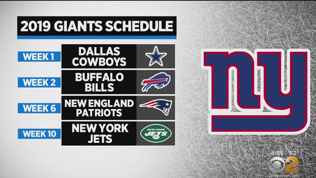 giants schedule week 1