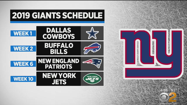 Patriots announce their schedule for the 2019 season