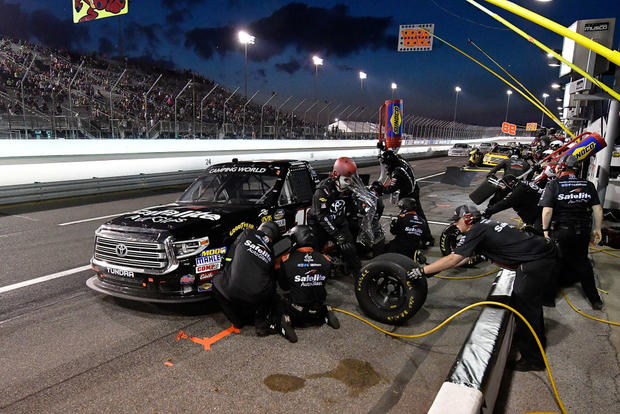 NASCAR Camping World Truck Series Villa Lighting delivers the Eaton 200 