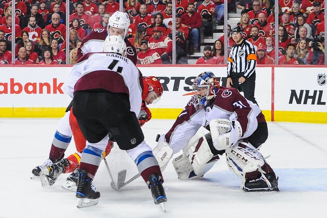 Colorado Avalanche v Calgary Flames - Game Five 