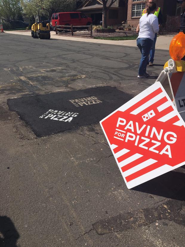 Paving for pizza 4 (City of Littleton twitter) 