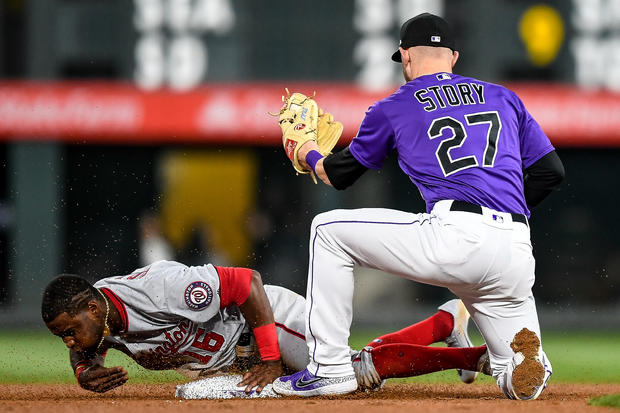 Washington Nationals v Colorado Rockies 