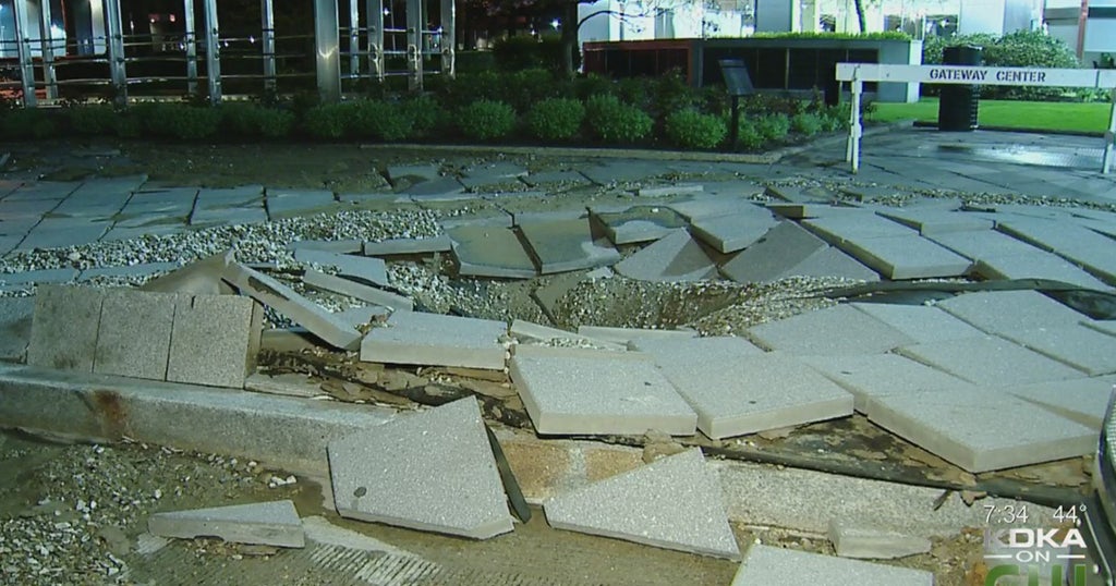Overnight Water Main Breaks Cause Issues In Downtown, South Side Slopes