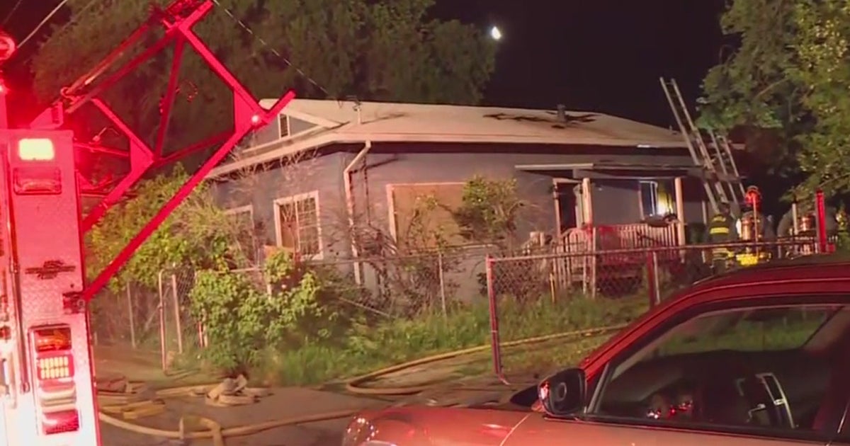Lincoln Home Damaged After Early Morning Kitchen Fire - CBS Sacramento