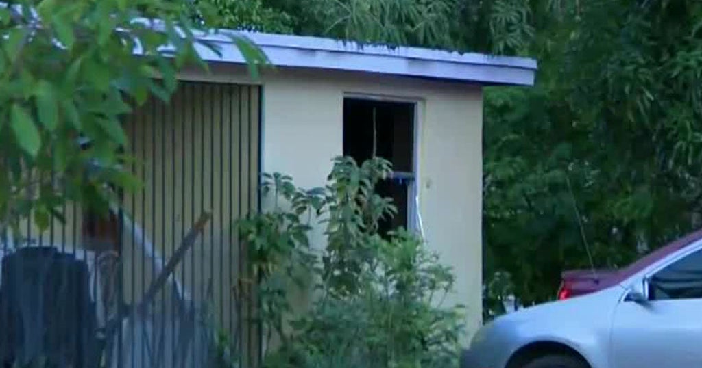 Three People, Dog Escape North Miami Beach House Fire - CBS Miami
