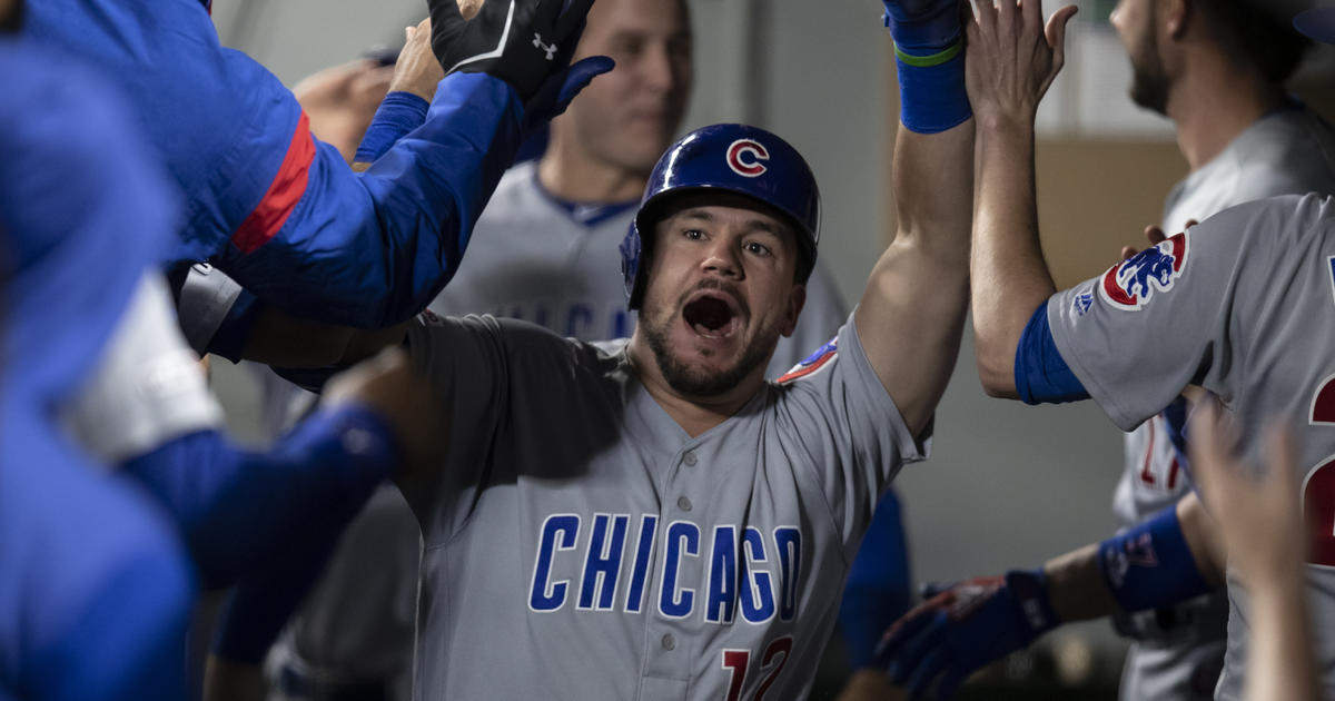 Schwarber S Homer Lifts Cubs To 6 5 Win Over Mariners Cbs Chicago