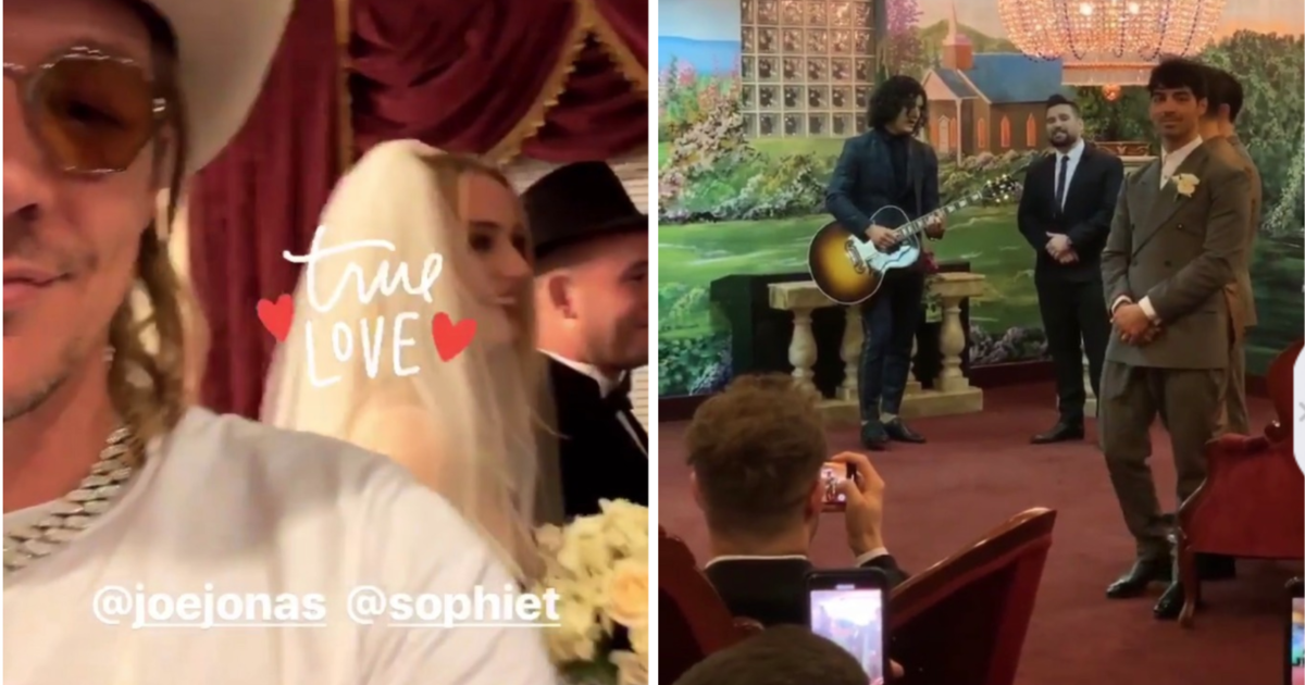 Joe Jonas and Sophie Turner Got Married in Vegas