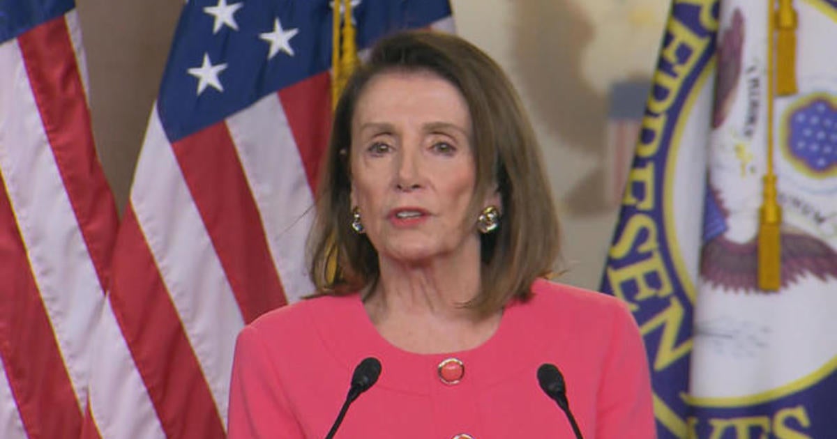 Pelosi On Barr He Lied To Congress That S A Crime Cbs News