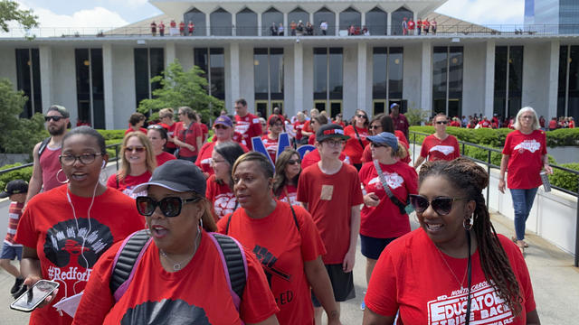 Teacher Protests North Carolina 