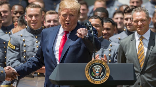 NCAA Football: U.S. Military Academy-White House Visit 