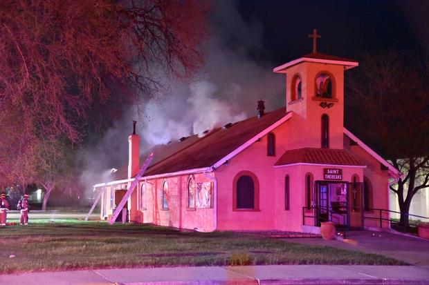 Frederick-Firestone FPD pic of church fire overnight 