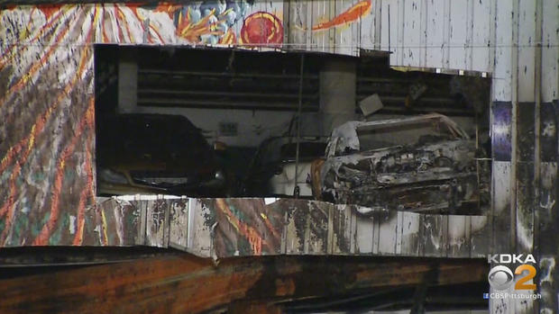 car damage etna warehouse fire 