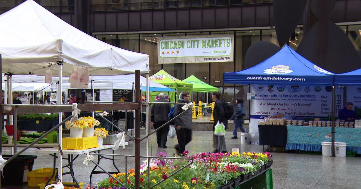 Farmers market returns to Daley Plaza Thursday CBS Chicago