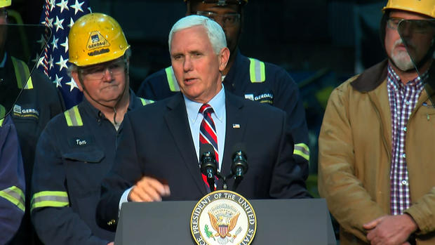 Mike Pence At St. Paul Steel Mill 