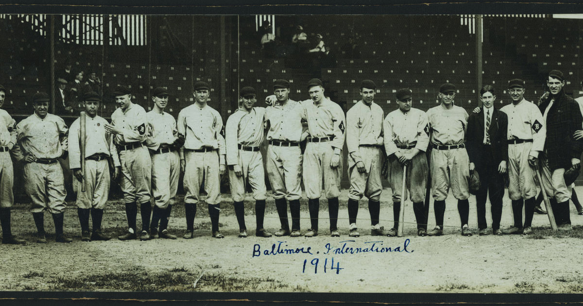 Rare 1914 Orioles Team Photo Featuring Babe Ruth Up For Auction - CBS  Baltimore