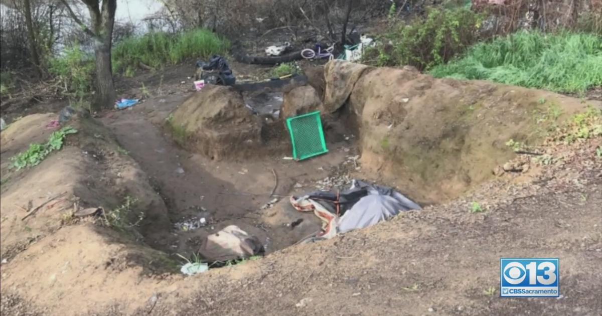 Sacramento City-County Task Force Forms To Remove Homeless From Levee
