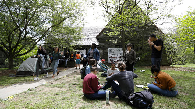 Fraternity Protest 