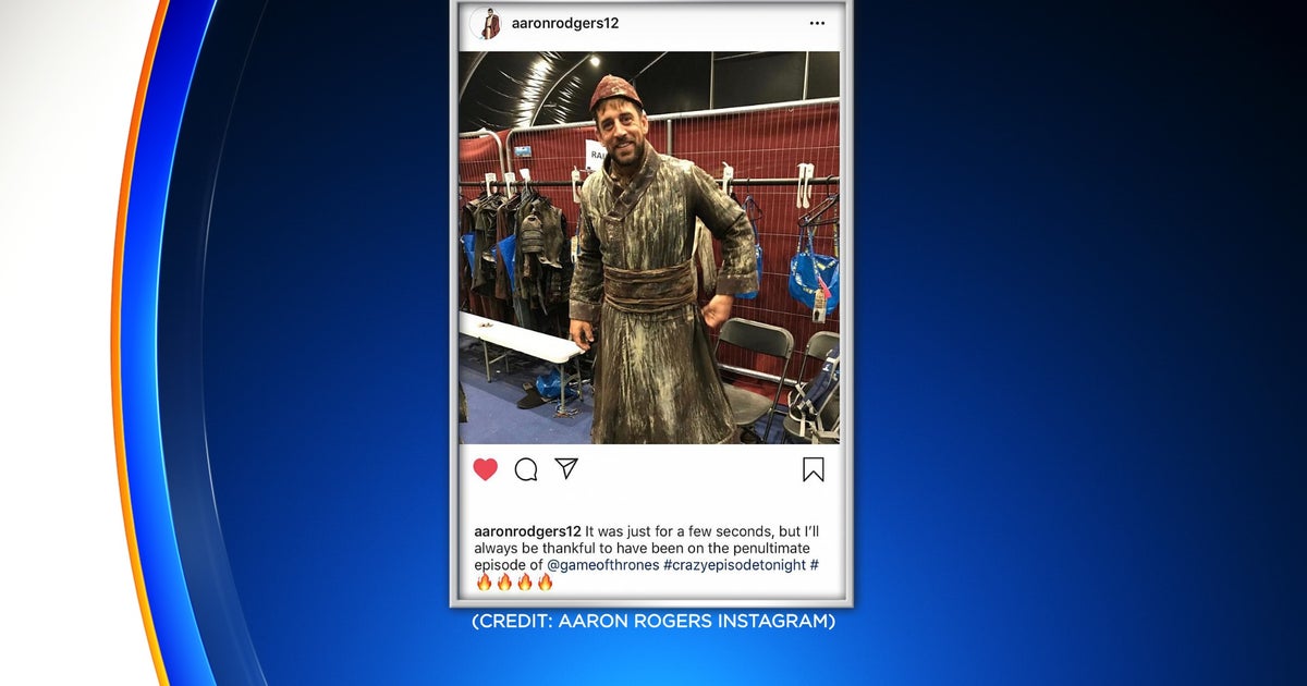 Aaron Rodgers Spotted On 'Game Of Thrones' CBS Philadelphia