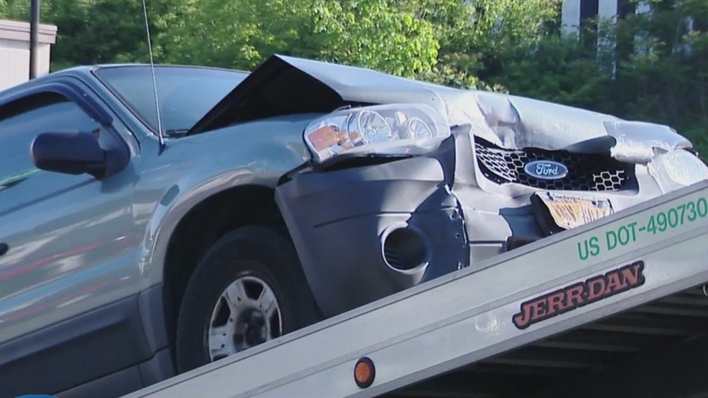 Car Collides With School Bus On McKnight Road CBS Pittsburgh