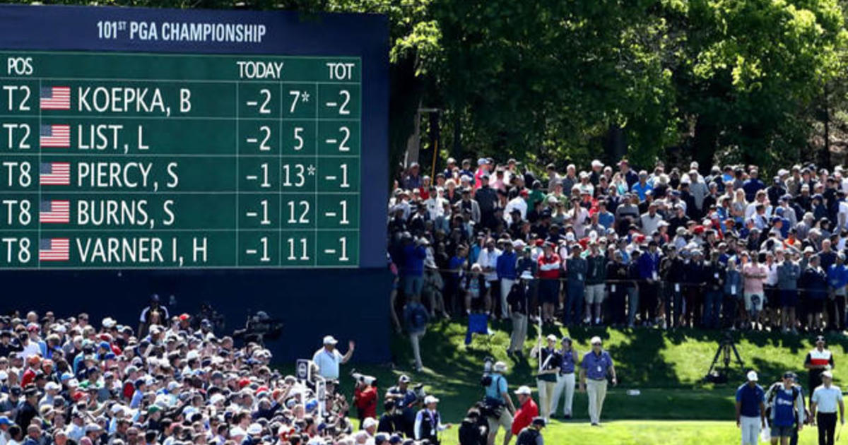 Previewing Round 2 of the PGA Championship CBS News