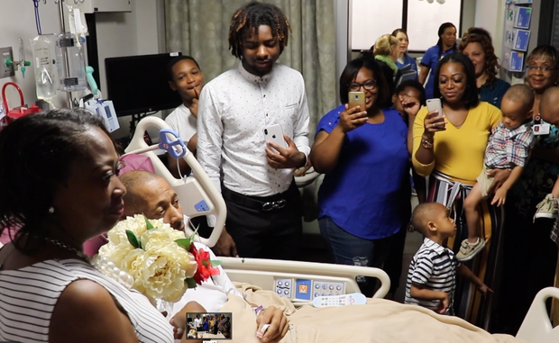 Pamela Tripps and Blair Young marry at Medical City Arlington 