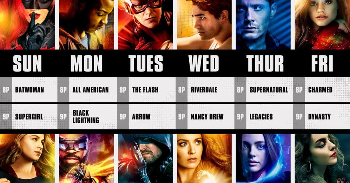 The CW Announces Its New Fall Schedule For 2019-2020 Season - CBS