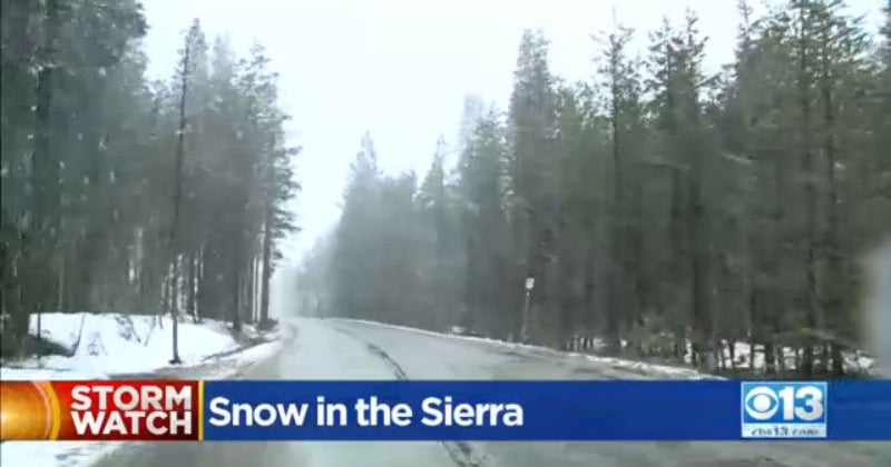 Sierra Weather Chain Controls In Effect CBS Sacramento