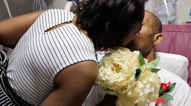 Pamela Tripps and Blair Young marry at Medical City Arlington 
