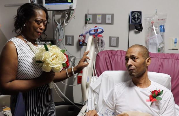 Pamela Tripps and Blair Young marry at Medical City Arlington 