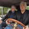 Jay Leno in the driver's seat