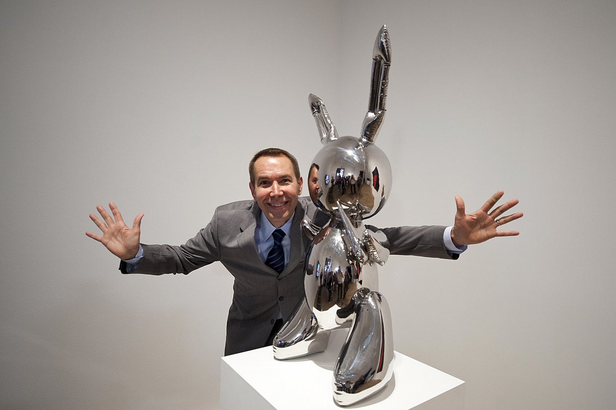 Jeff Koons' "Rabbit," auctioned for 91 million, most expensive