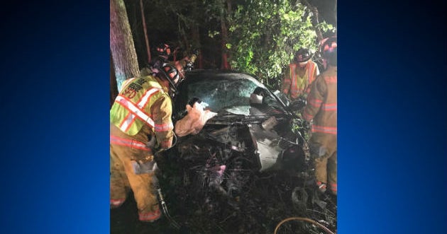 One Trapped, One Ejected During Salisbury Car Crash CBS Baltimore