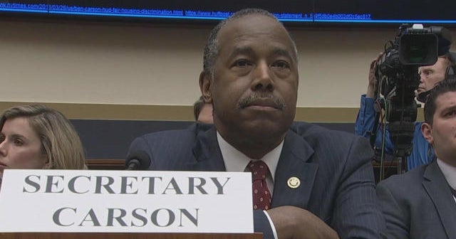 HUD Secretary Ben Carson confuses real estate term REO for "Oreos" CBS News