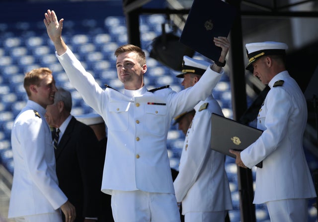 Naval Academy Cadets Attend Graduation In Annapolis, Maryland 