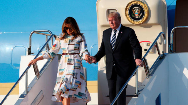 U.S. President Trump Makes State Visit To Japan 
