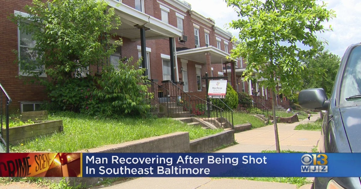 Man In Serious Condition After Being Shot In Baltimore - CBS Baltimore