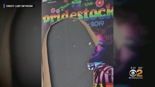 LGBT Pride Poster Vandalized 