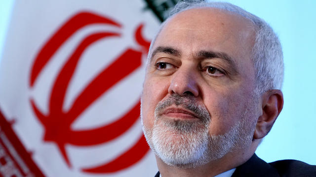FILE PHOTO: Iran's Foreign Minister Mohammad Javad Zarif sits for an interview with Reuters in New York 