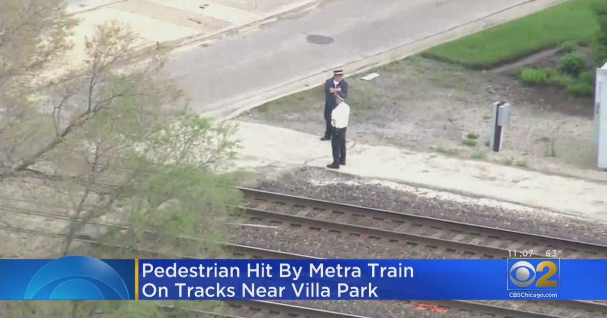 Train Fatally Strikes Pedestrian Near Villa Park Tuesday Morning CBS