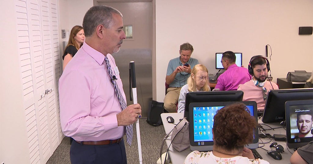 Miami Proud Miami Lighthouse for the Blind Educator Inspires Students