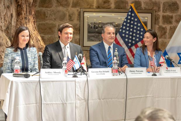 Governor Ron DeSantis and Cabinet in Israel 